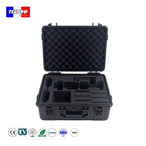 Customized OEM/ODM Professional Plastic Hard Handheld Tool Equipment Case with EVA Sponge Lining IP67 Rated Dust Resistant